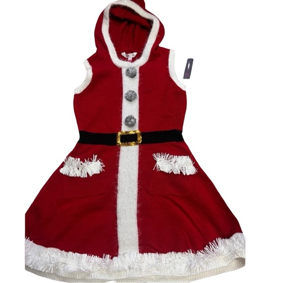 Christmas outfit NWT dress sz M 7-9 MRS Santa Clause. - Picture 4 of 8